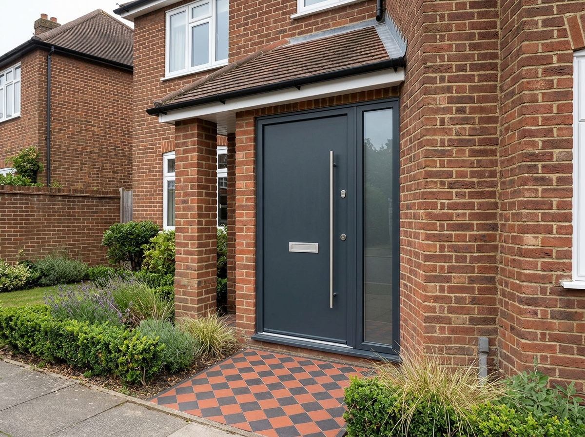 Front door replacement, 1930s house